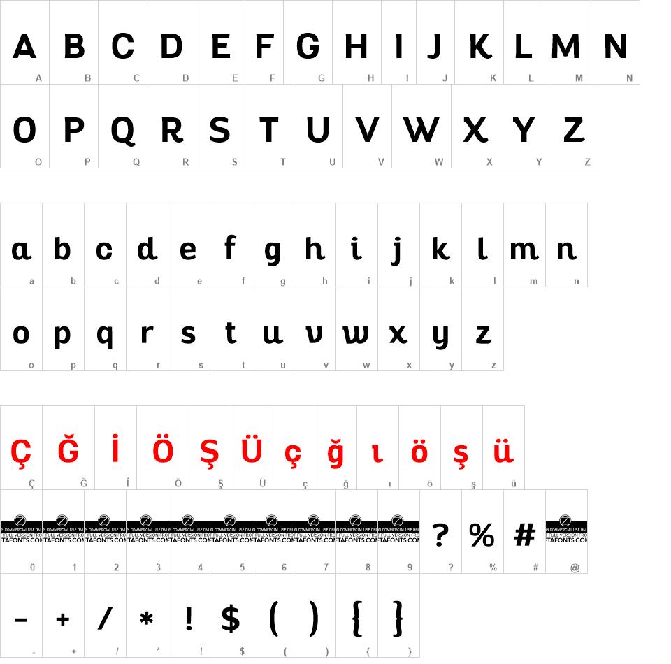 Altair font